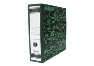 Registrador Lefort 0001 Clasico Carta Marmoleado S/Index