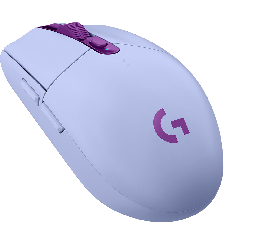 Mouse Logitech G305 Lightspeed 12 000 Dpi Inalambrico Lila 910-006021