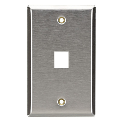 Tapa Industrial Brobotix 170901 Color Gris De Acero Con Una Ranura