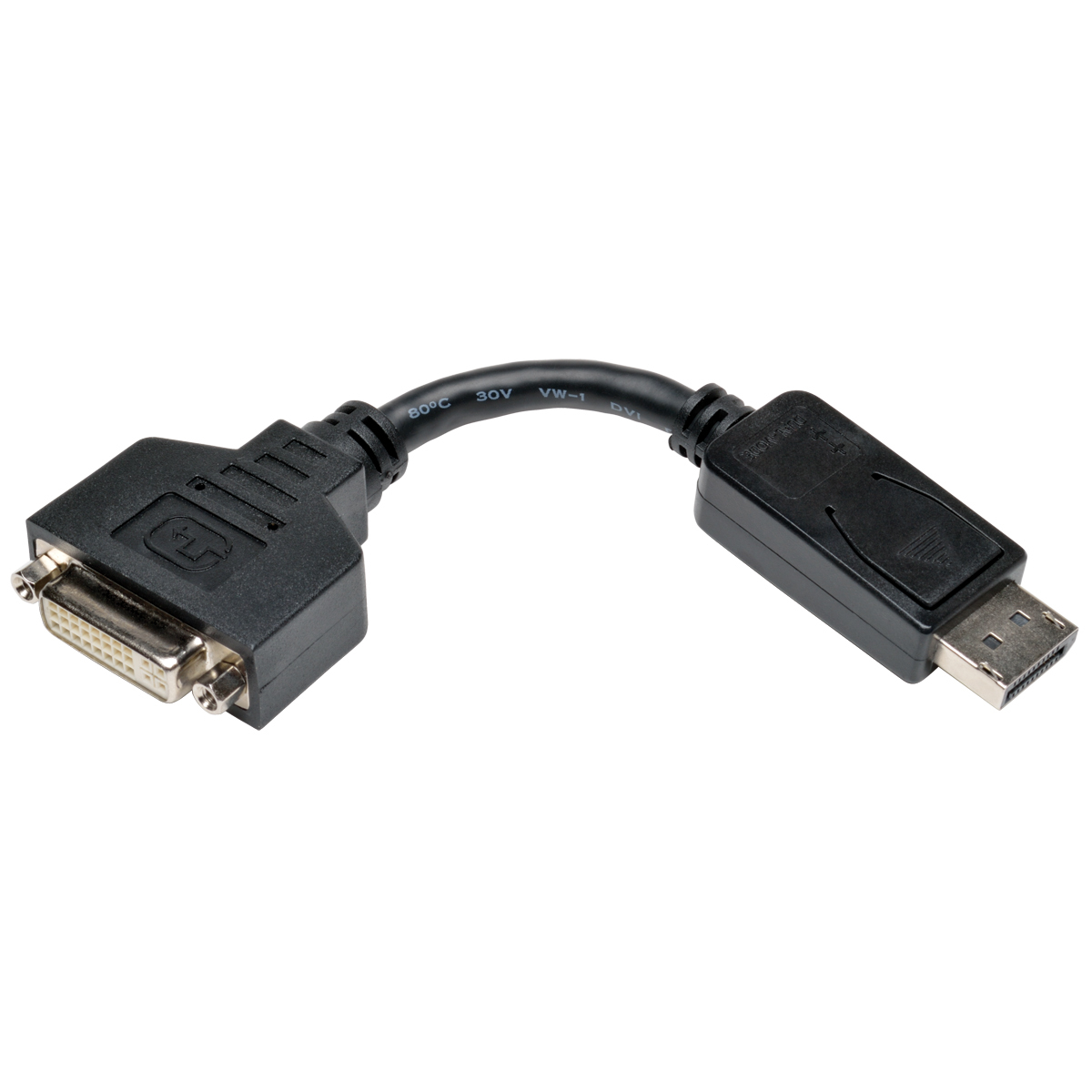 Adaptador De Clable Displayport A Dvi Tripp Lite P134-000 15.2Cm Negro