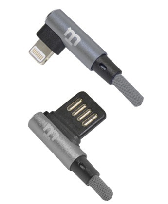Cable Lightning Blackpcs Gris 1M Lateral Cagylpl-2
