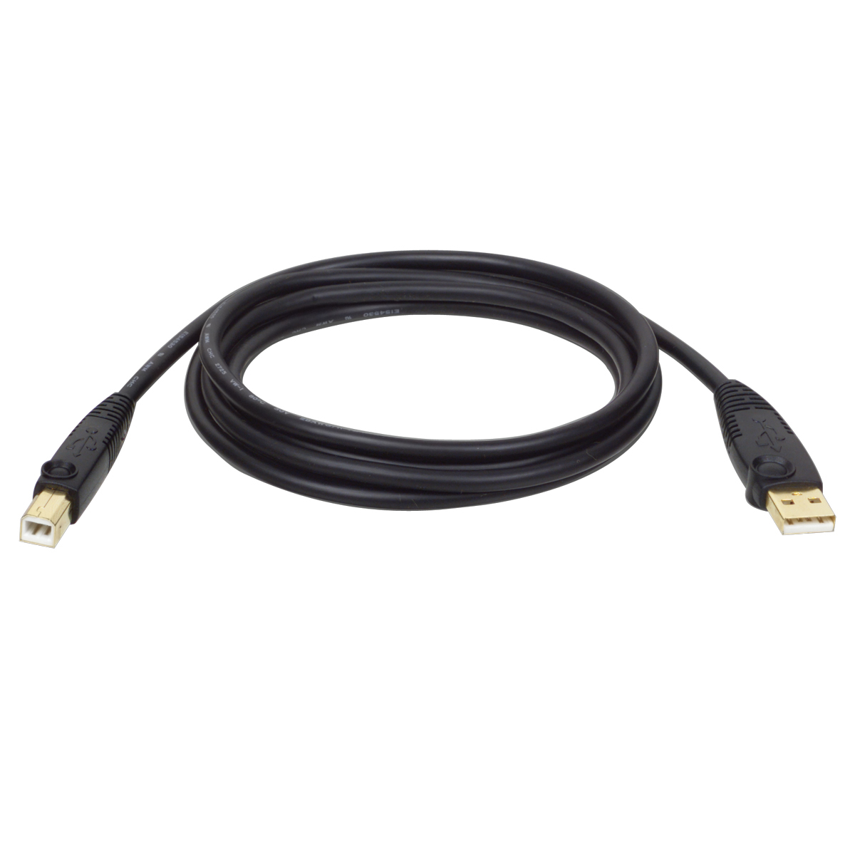 Cable Usb 2.0 Tripp Lite Usb 2.0 B Macho 3.05M Negro U022-010