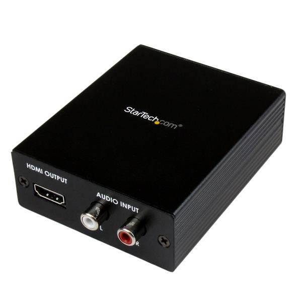 Convertidor Vga Video  Componentes A Hdmi Con Audio  Startech Vga2Hd2