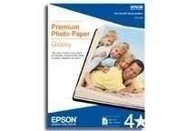 Epson Papel Borderless Premium Glossy Photo 20Hjs 5" X 7" S041464