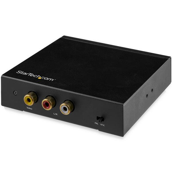 Convertidor Hdmi A Rca Startech Con Audio-Video Compuesto Hd2Vid2
