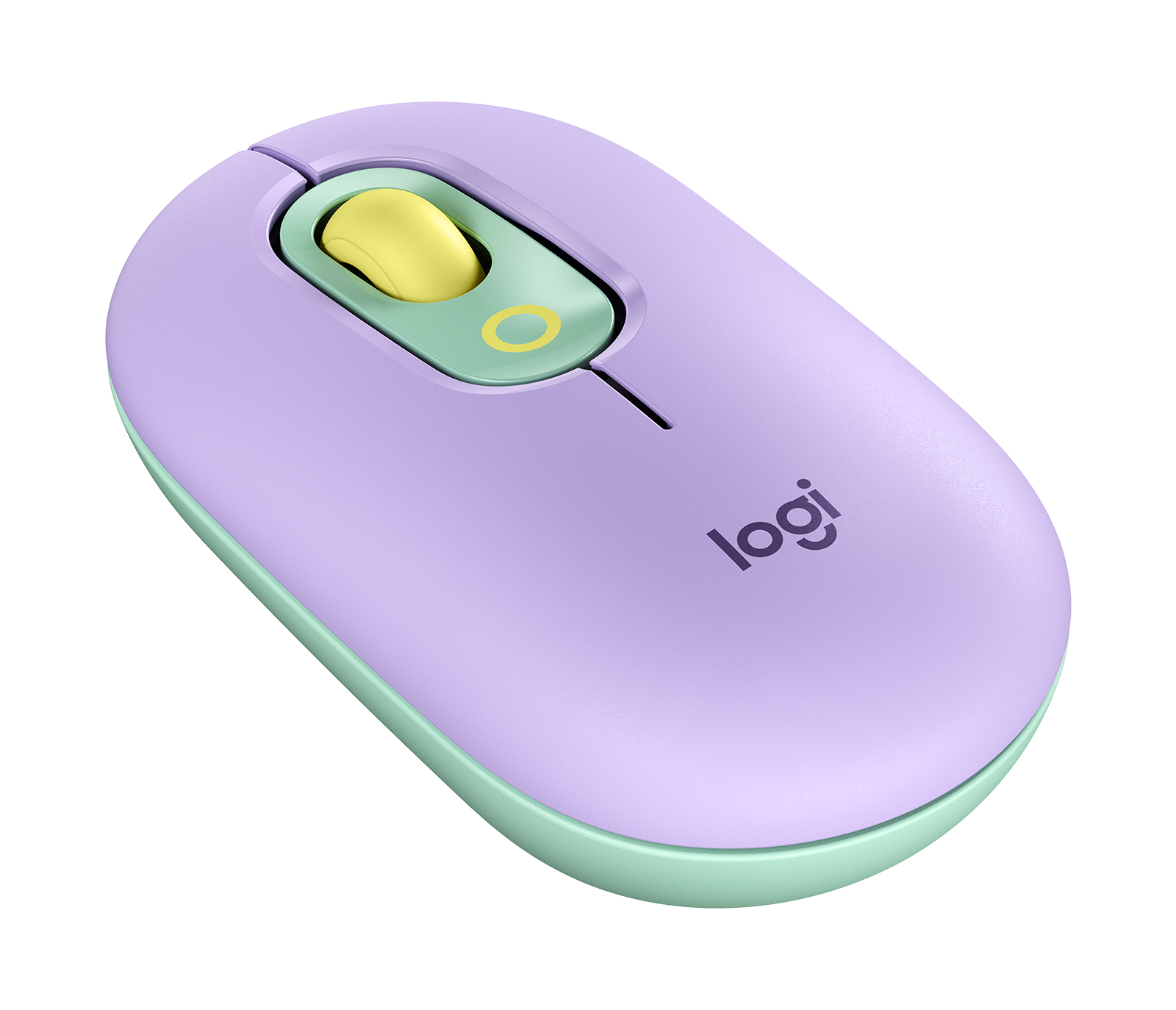Mouse Inalambrico Optico Logitech Pop Bluetooth 4000Dpi Violenta Menta
