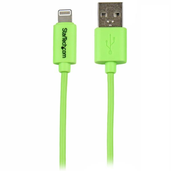 Cable 1M Con Conector Lightning  De Apple Usb Verde Startech Usblt1Mgn