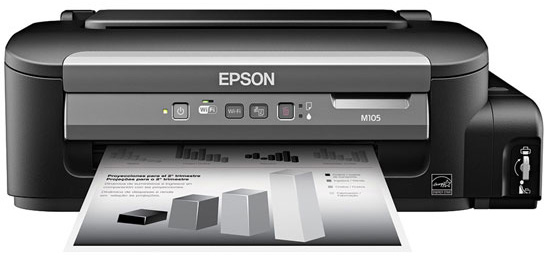 Impresora Epson Tinta Continua M105 Wi-Fi Monocromatica (C11Cc85211)