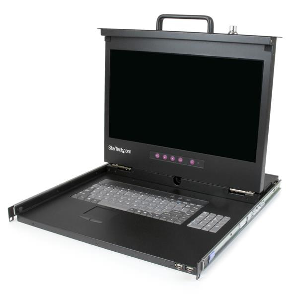Consola Rack 1U Lcd 17 1080P  Hub Usb Frontal  Startech Rackcons17Hd