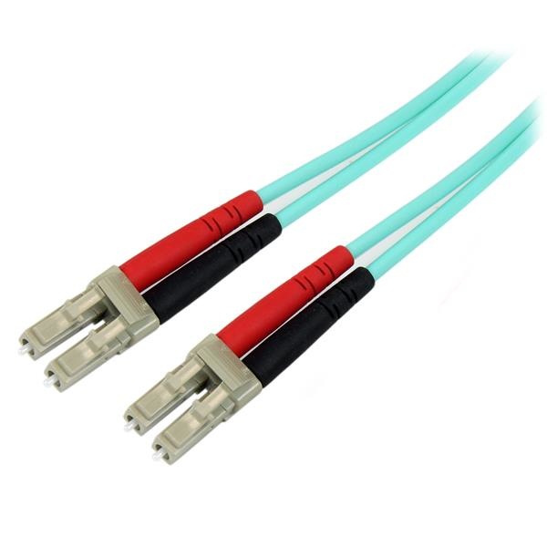 Cable Fibra Startech 10Gb Lc Multimod 50/125 Duplex 1M Aqua A50Fblclc1