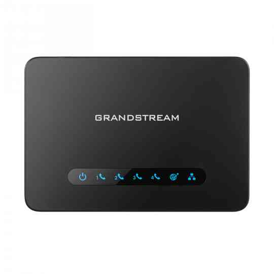 Adaptador De Telefono Analogico Grandstream Ht818 Negro Granstream