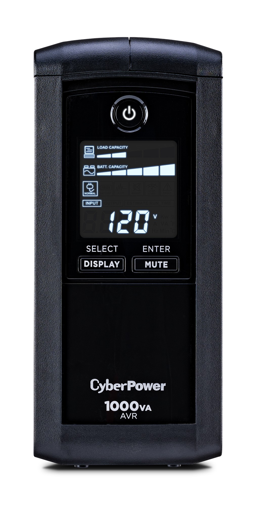 No Break Cyberpower Cp1000Avrlcd 1000Va 600W 8Hrs Hogar Y Oficina