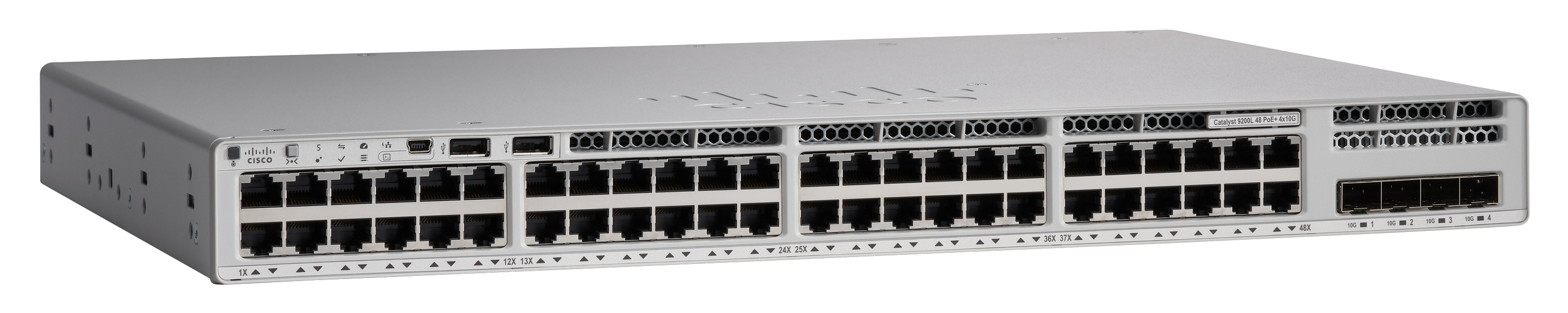 Switch Cisco Catalyst 9200L 48-Port Poe+ 4 X 10G C9200L-48P-4X-E