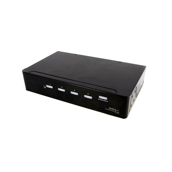 Duplicador Divisor De Video Dvi Audio De 4 Puertos  Startech St124Dvia