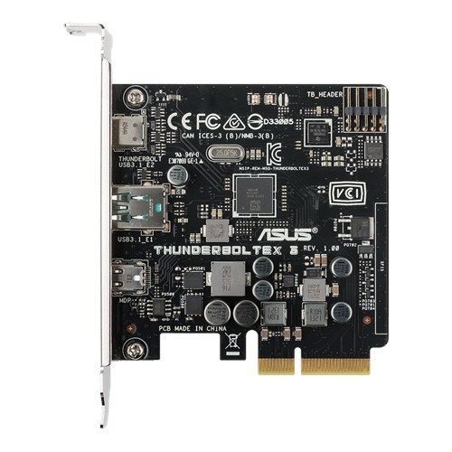 Tarjeta Pcie Asus Thunderbolt Ex 3 Usb 3.1 Tipo A + 1 Tipo C