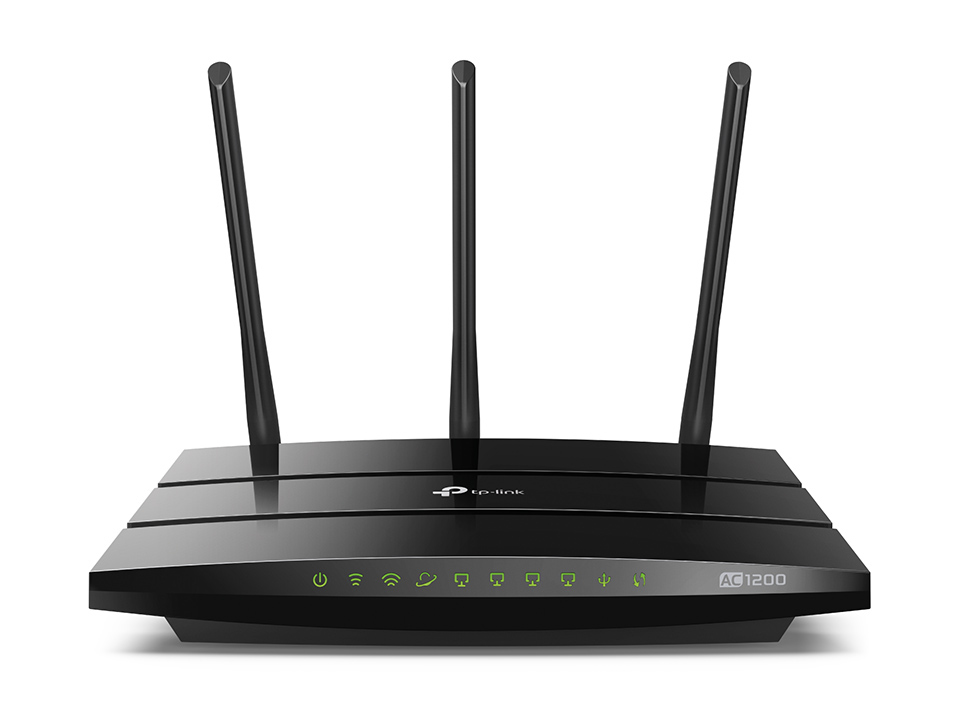 Router Tplink Archer C1200 Gigabit Dual Band Ac1200 3 Antenas