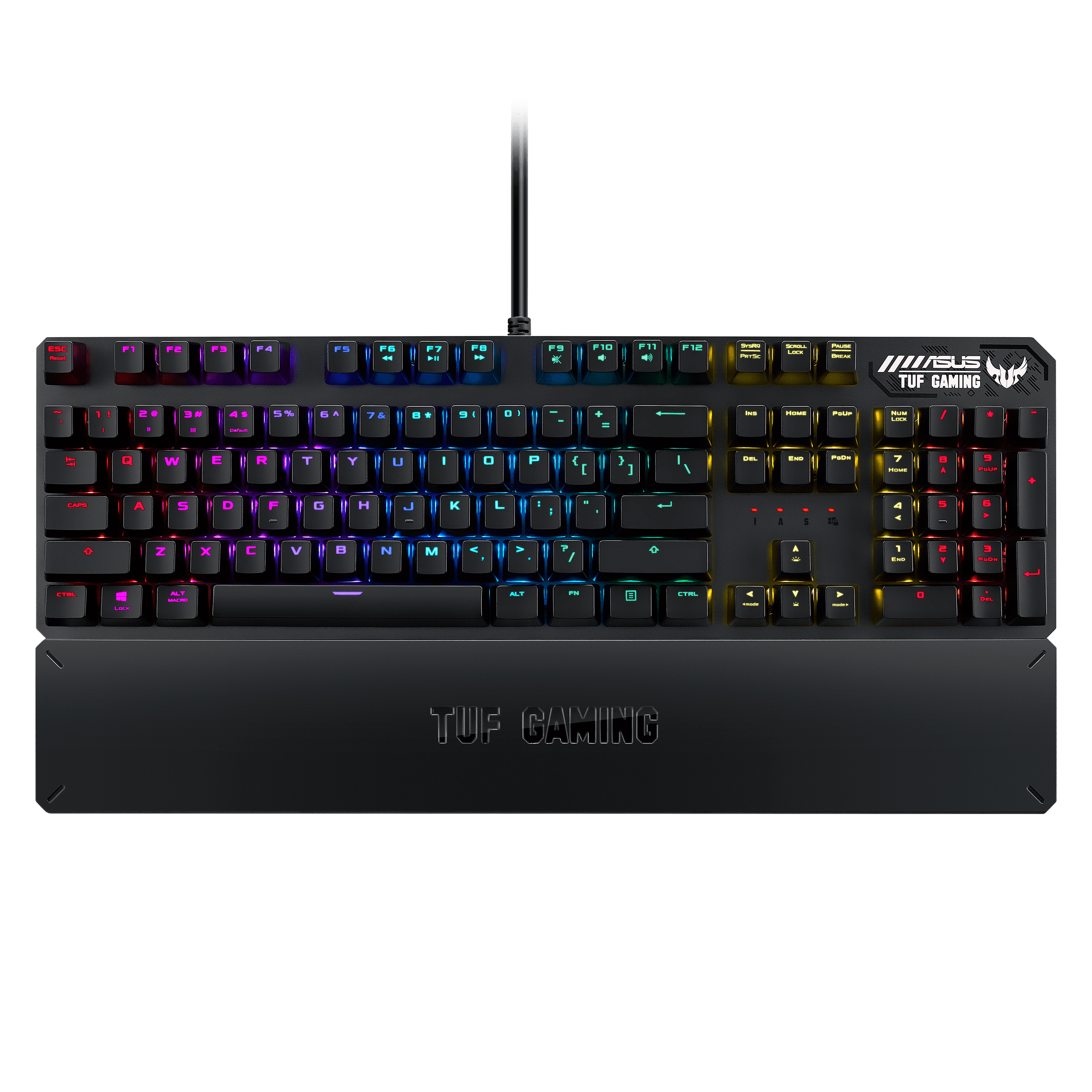 Teclado Gamer Asus Ra05 Tuf Gaming K3/Rd/Us Rgb