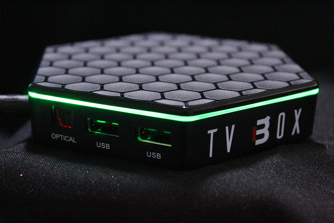 Tv Box Rgb Blackpcs 4K 3D Wifi Red Control Negro (E0204K-Bl)