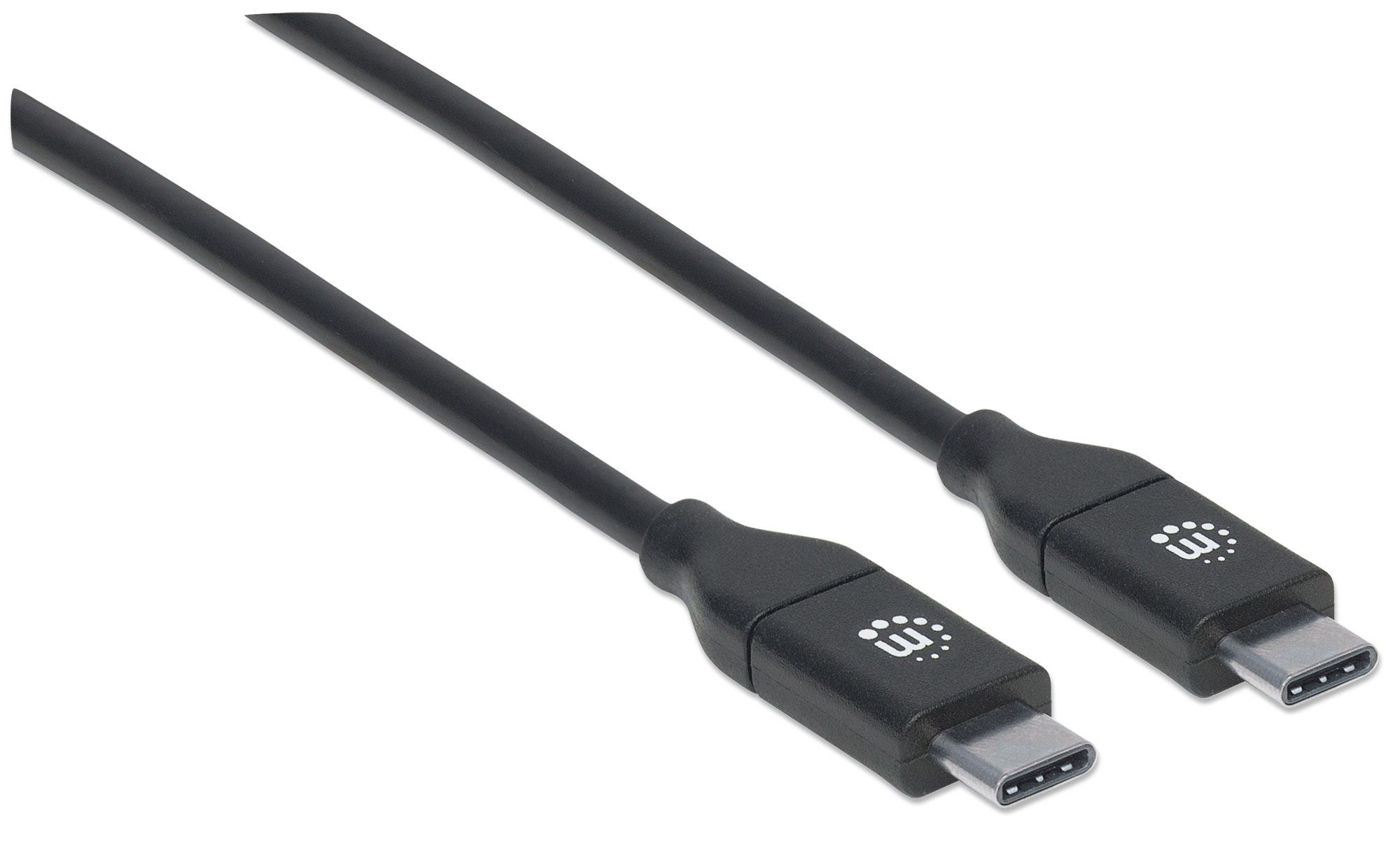 Cable Usb Manhattan Tipo C Macho-Macho 2.0M Alta Velocidad 355247