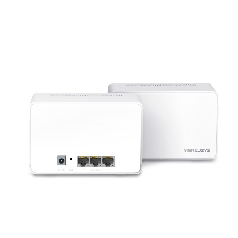 Mercusys Halo Whole Home Mesh Wifi 6 System Doble Banda (2,4 Ghz / 5 Ghz Blanco Halo H80X(2-Pack)"