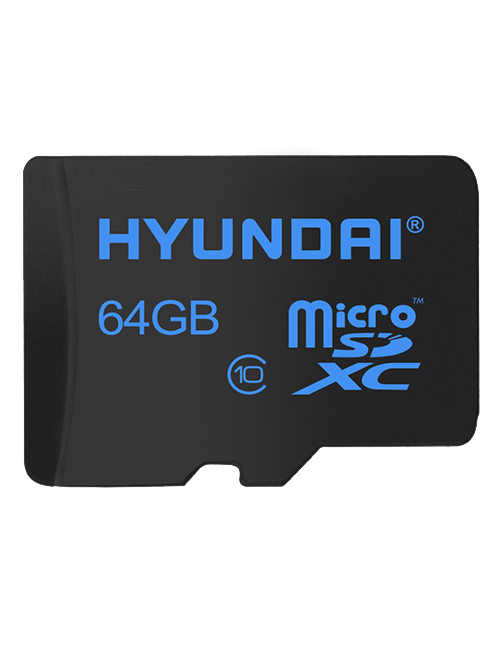 Memoria Micro Sd Hyundai Sdc64Gu1 64 Gb Negro Clase 10