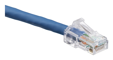 Cable De Red Leviton Utp Cat6 Azul 3M 6D460-10L