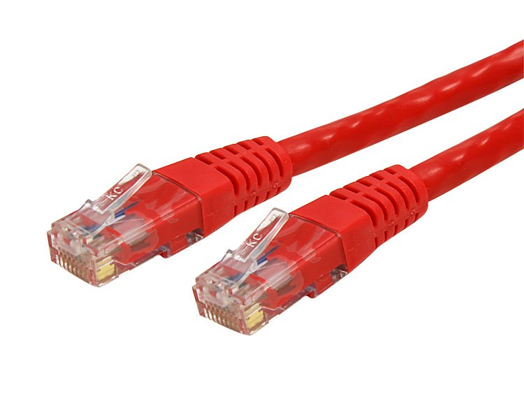 Cable 30.4M Gigabit   Red Cat6 Utp Rj45  Rojo  Startech C6Patch100Rd