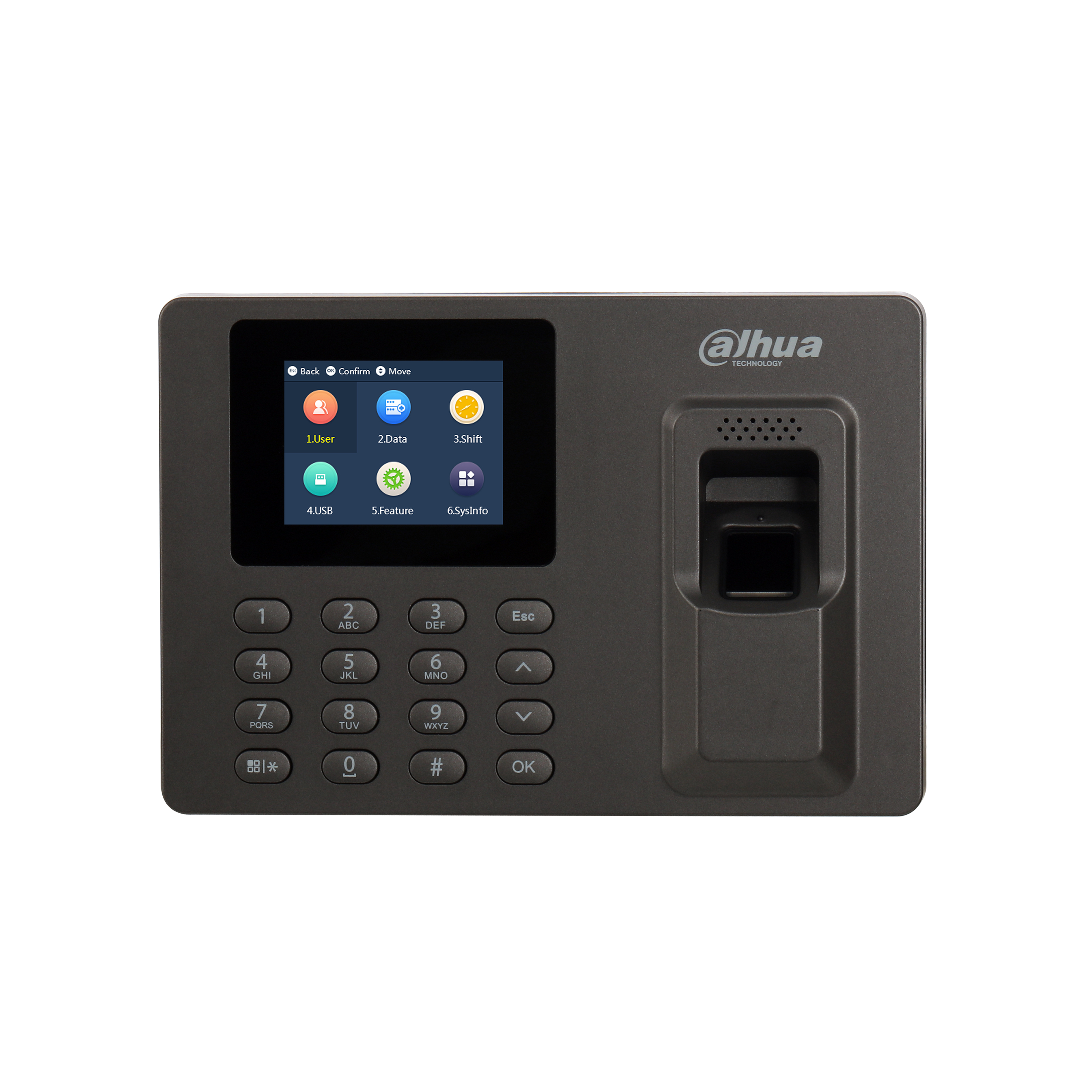 Control De Astencia Dahua Asa1222E Biometrico 1000 Usuarios