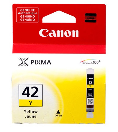 Tanque Tinta Canon Cli-42 Y Amarillo 13Ml P/Pixma Pro-100 (6387B009Aa)