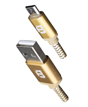 Cable Micro Usb Blackpcs Oro 3M Cagmt3M-3