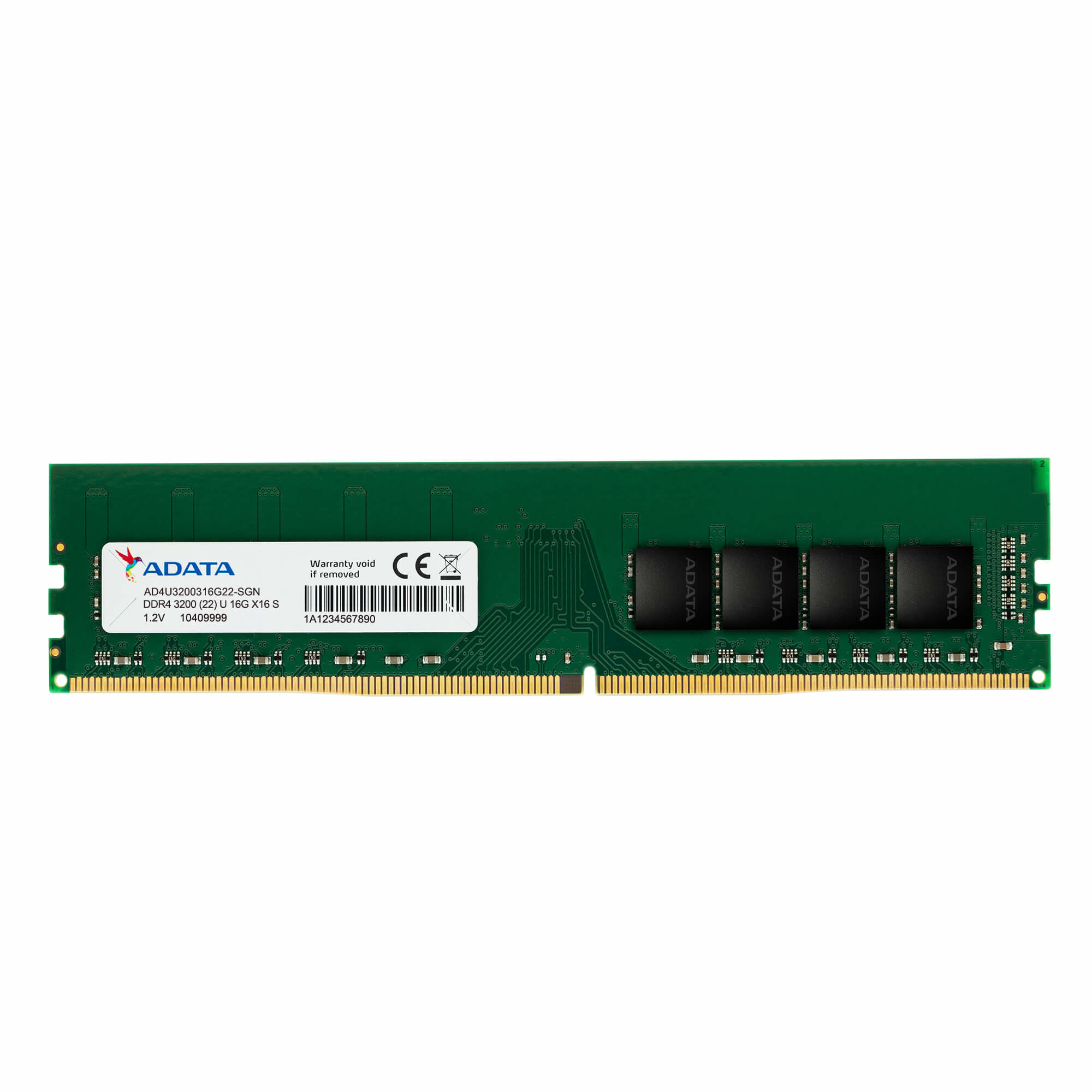 Memoria Ram Adata Premier 16Gb Ddr4 3200Mhz Ad4U320016G22-Sgn