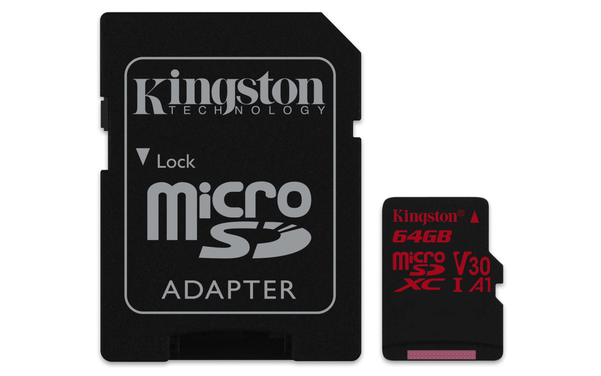 Micro Sd Kingston Canvas React 64Gb Cl10 Uhs-I U3 V30 100Mb/S C/Adapt