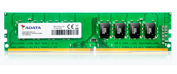 Memoria Adata Ddr4 4Gb 2400Mhz Cl17 Udimm (Ad4U2400J4G17-S)