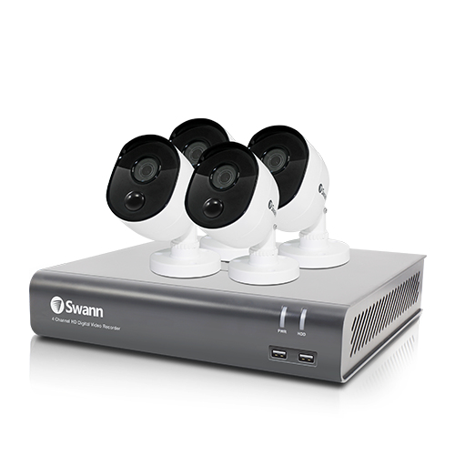 Kit De Video Vigilancia Swann Swdvk-445804V Alam 4Ch Int/Ext 1080 P