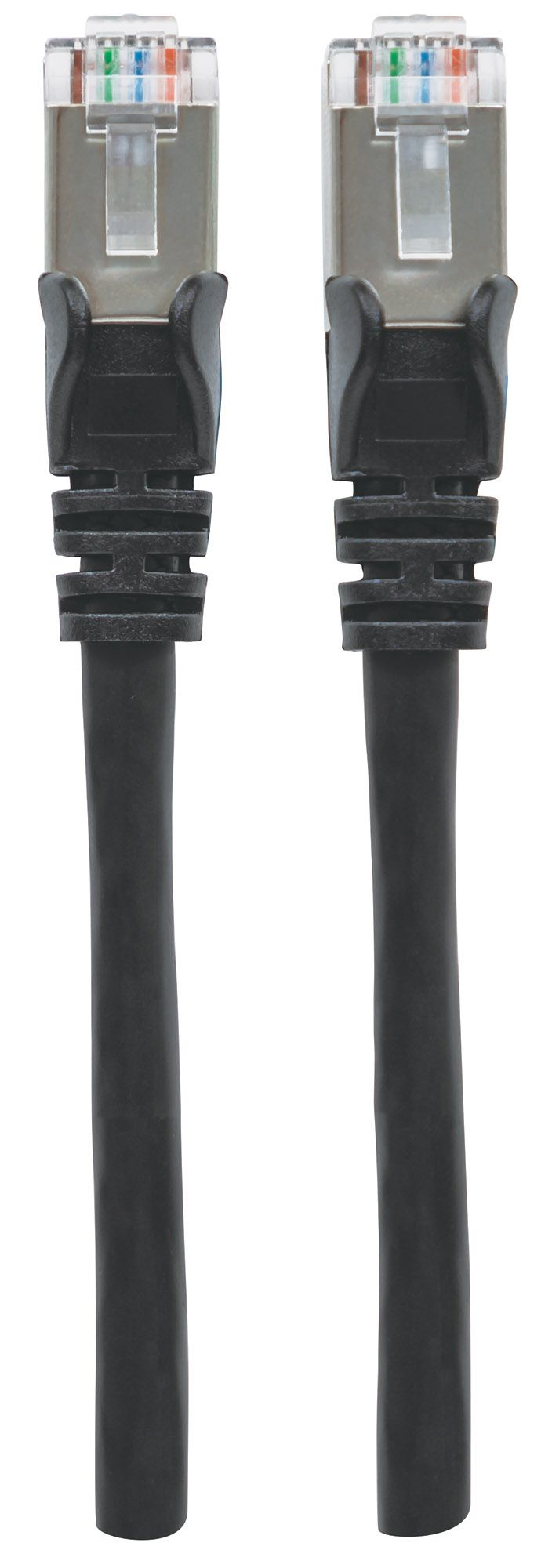 Patchcord Intellinet Cat6A Rj45 7.6M Sftp Blindado Negro 741569