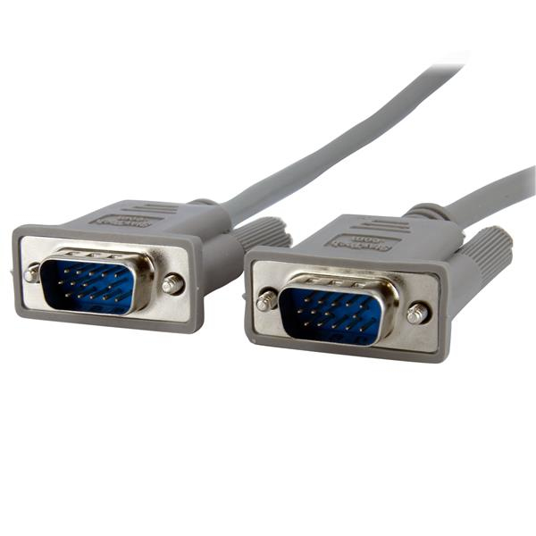 Cable Vga Startech Gris Macho 1.8M Mxt101Mm