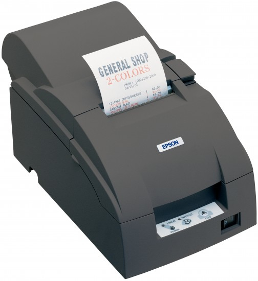 Mini Impresora Matriz Epson Tm-U220A-890, Usb, Negra (C31C513A8901)