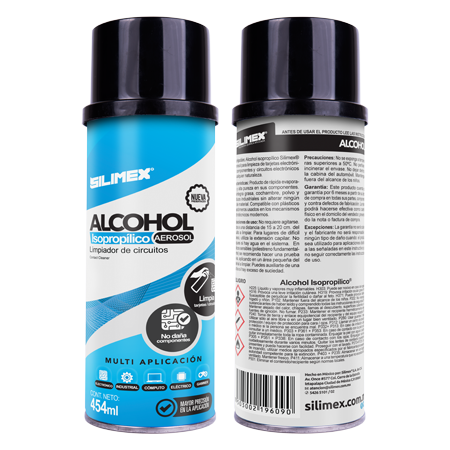 Alcohol Isopropilico Silimex Spray 250Ml