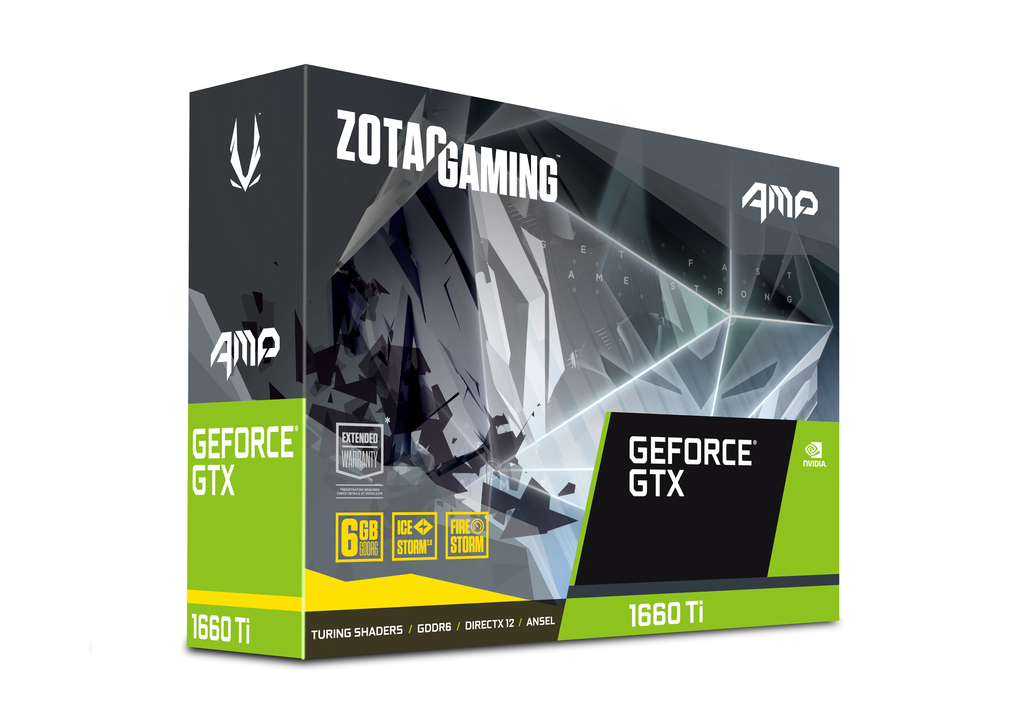Tarjeta De Video Zotac Amp Nvidia Geforce Gtx 1660 Ti Zt-T16610D-10