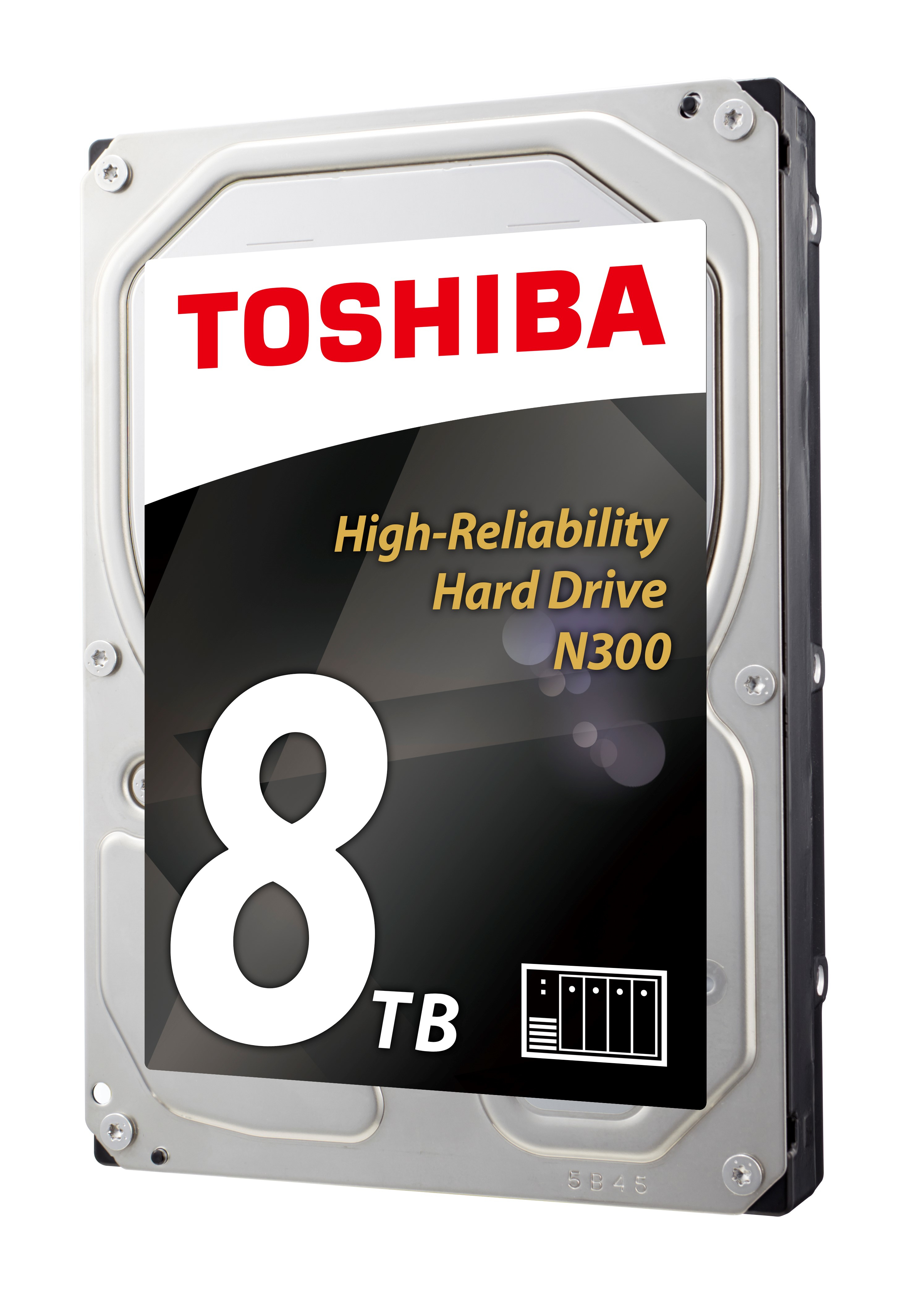 Disco Duro Interno Toshiba N300 Nas 3.5" 8Tb 7200Rpm 6Gb Hdwn180Xzsta