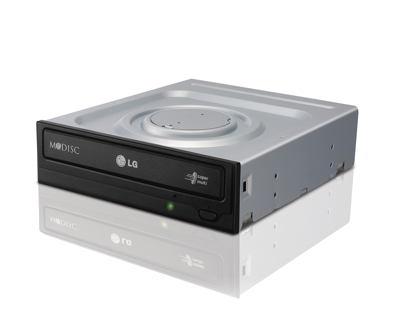 Dvd Writer Lg Gh24Nsd1 24X Supermultidrive Dual Sata .75Mb Bulk