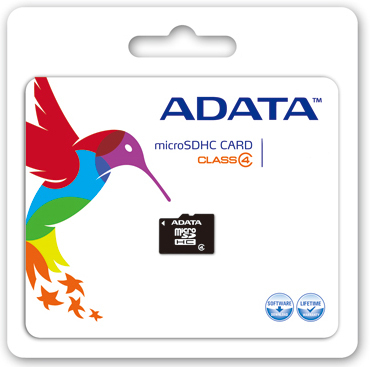 Memoria Micro Sdhc Adata 32 Gb C/Adaptador Cl4 (Ausdh32Gcl4-Ra1)