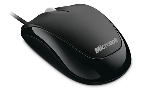 Mouse Microsoft Compacto Mod 500 Optico Usb Negro En Bulk 4Hh-00001