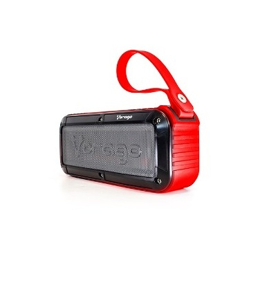 Bocinas Vorago Bsp-500 V2 Bluetooth Manos Libres Contra Agua Roja