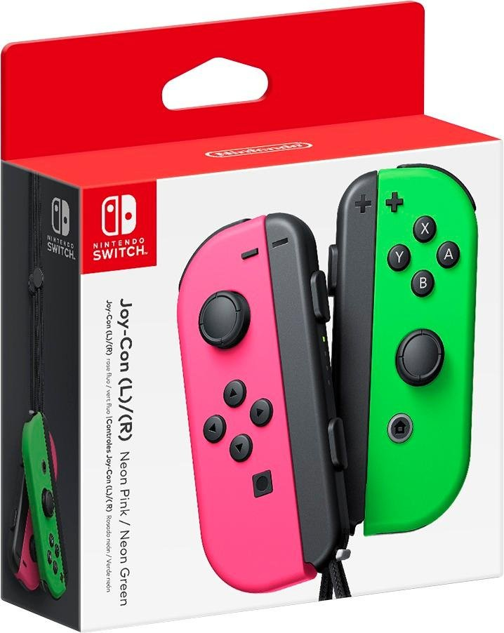 Control Joy-Con Para Nintendo Switch Rosa/Verde