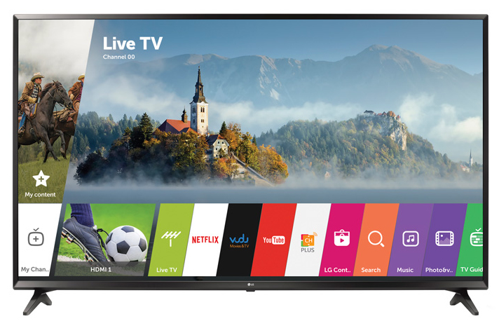 Smart Tv Lg Led 65  , 4K Ultrahd, Widescreen, Negro 65Uj6300