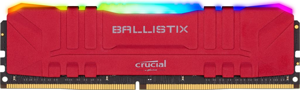 Memoria Ram Crucial Ddr4 Ballistix Red 8Gb 3200Mhz Rgb Bl8G32C16U4Rl