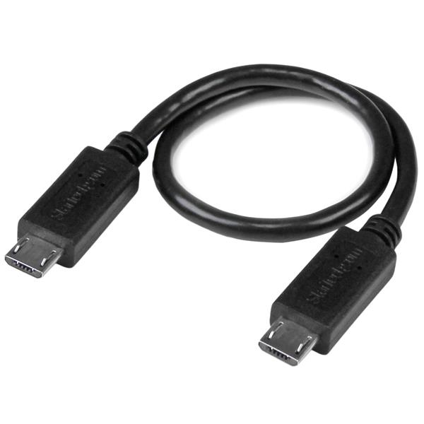 Startech Cable Usb Otg 20Cm Micro Usb-Micro Usb Uuusbotg8In