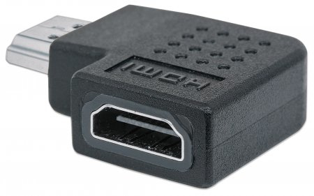 Adaptador Hdmi Hembra A Macho Manhattan Ángulo Der De 90° 353496