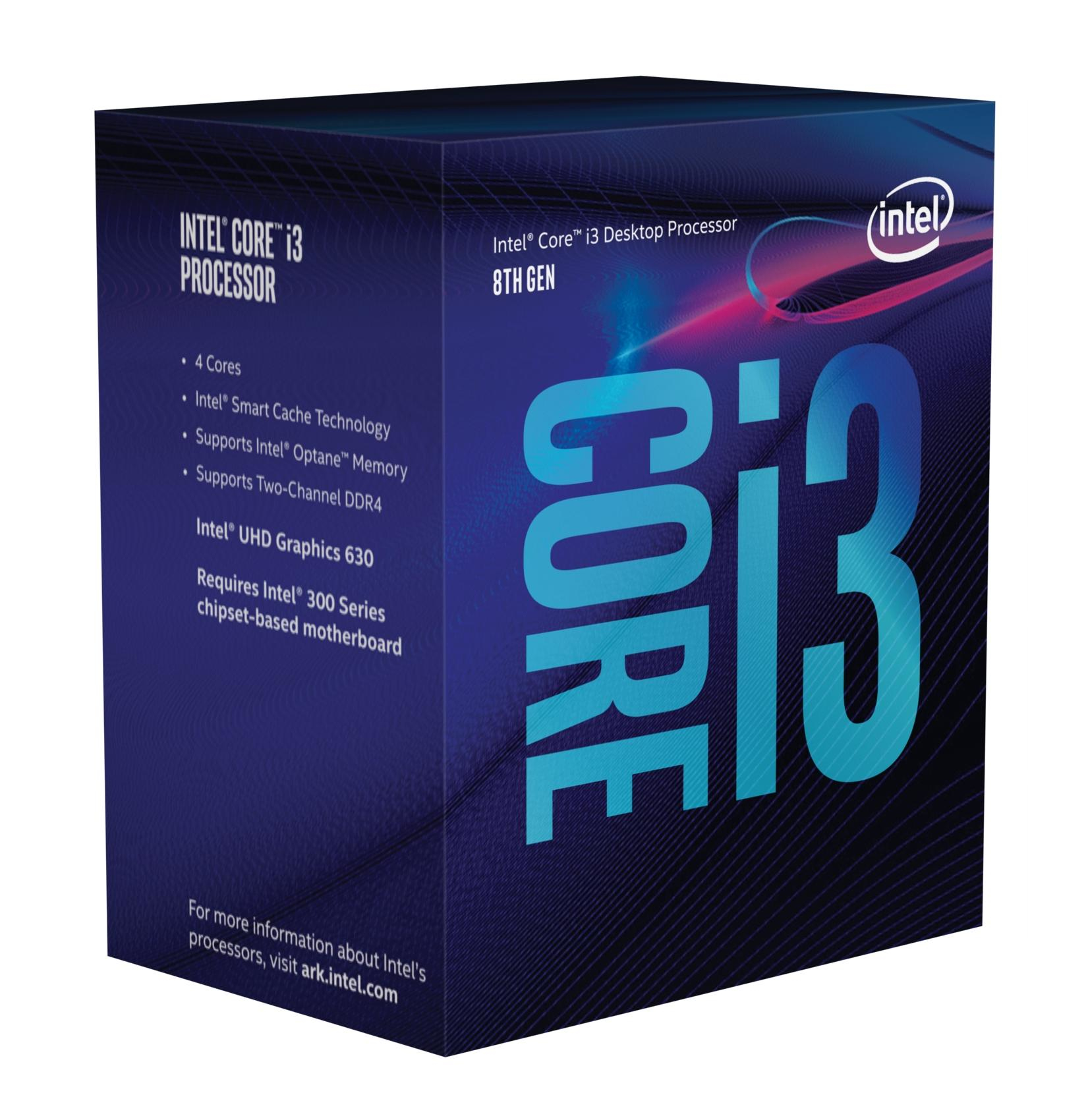 Procesador Intel Corei3-8300 Gen8 3.7Ghz 4Core Ddr4 Uhd630 8Mb Lga1151